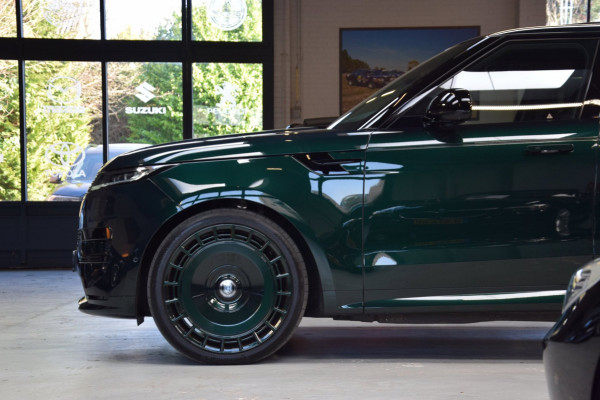Land Rover Range Rover Sport 3.0 P460e Dynamic HSE PHEV 1e Eig.|Massage|24"URBAN|Britisch Racing Green