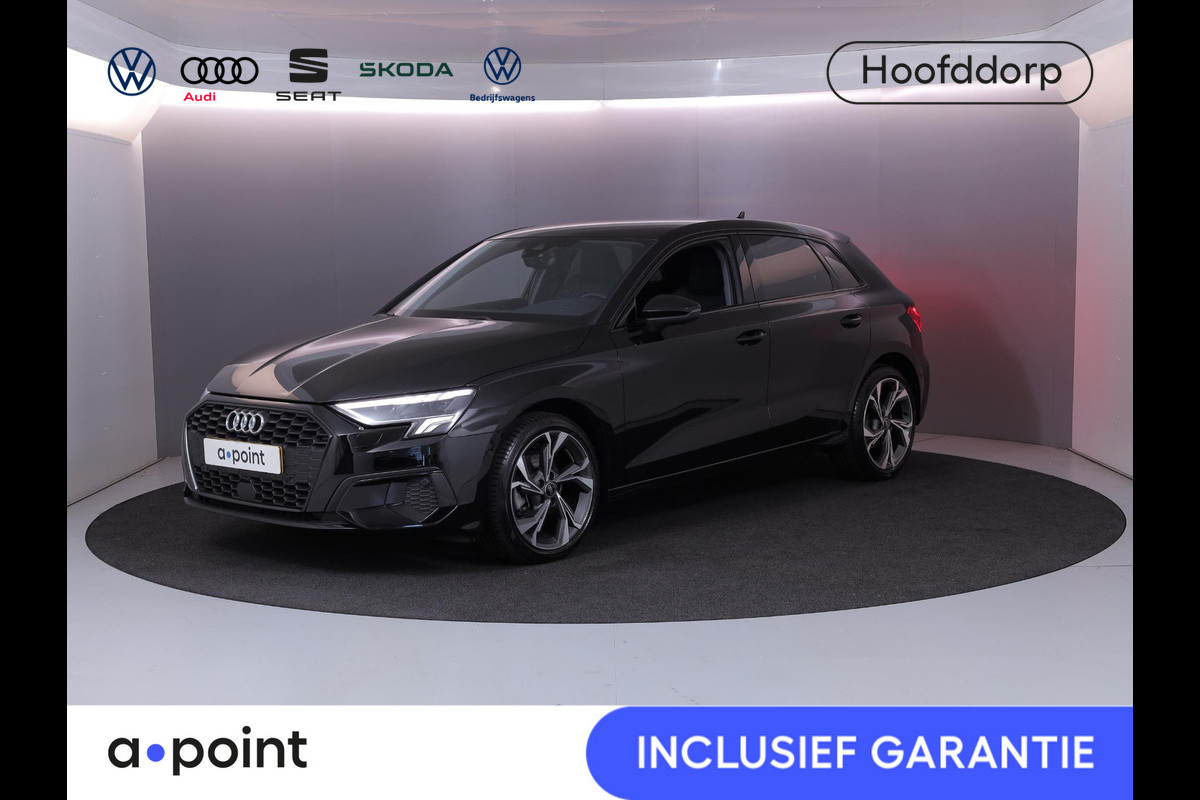 Audi A3 Sportback 30 TFSI Advanced edition 110 PK Automaat | Black optiek | 18" Y spaak velgen | Adaptive cruise |