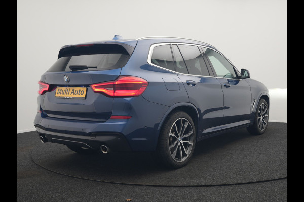 BMW X3 xDrive30e M Sport Plug In Hybrid 293pk Dealer O.H. PHEV | Trekhaak Af Fabriek | Camera | Adaptief Onderstel | Lederen Sportstoelen Verwarmd | Adaptive LED | Hifi Audio | Sfeerverlichting | 20"L.M | Virtual | Navigatie | DAB | Cruise Control |
