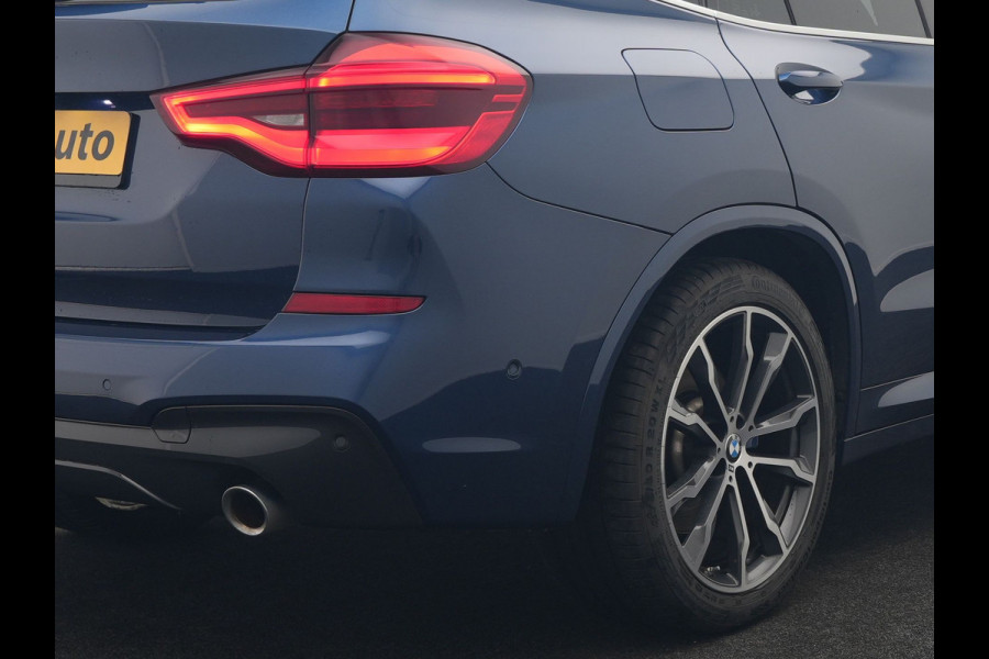BMW X3 xDrive30e M Sport Plug In Hybrid 293pk Dealer O.H. PHEV | Trekhaak Af Fabriek | Camera | Adaptief Onderstel | Lederen Sportstoelen Verwarmd | Adaptive LED | Hifi Audio | Sfeerverlichting | 20"L.M | Virtual | Navigatie | DAB | Cruise Control |