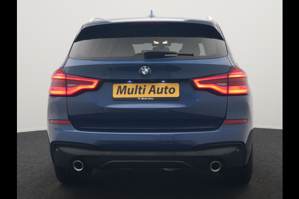 BMW X3 xDrive30e M Sport Plug In Hybrid 293pk Dealer O.H. PHEV | Trekhaak Af Fabriek | Camera | Adaptief Onderstel | Lederen Sportstoelen Verwarmd | Adaptive LED | Hifi Audio | Sfeerverlichting | 20"L.M | Virtual | Navigatie | DAB | Cruise Control |