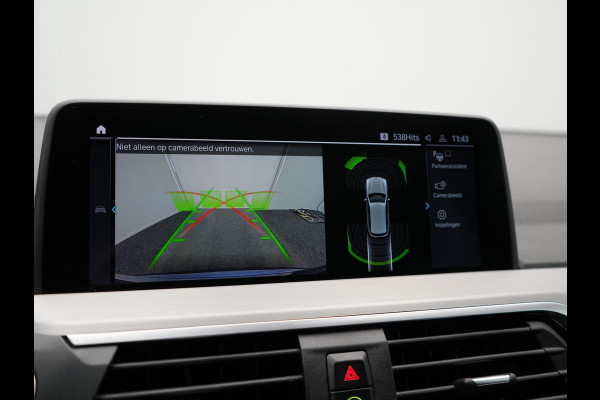 BMW X3 xDrive30e M Sport Plug In Hybrid 293pk Dealer O.H. PHEV | Trekhaak Af Fabriek | Camera | Adaptief Onderstel | Lederen Sportstoelen Verwarmd | Adaptive LED | Hifi Audio | Sfeerverlichting | 20"L.M | Virtual | Navigatie | DAB | Cruise Control |