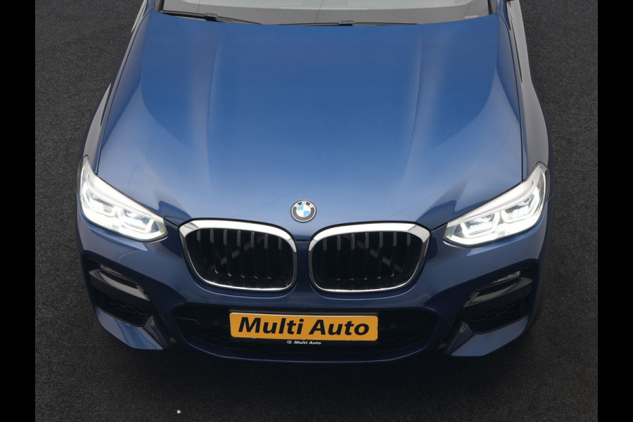 BMW X3 xDrive30e M Sport Plug In Hybrid 293pk Dealer O.H. PHEV | Trekhaak Af Fabriek | Camera | Adaptief Onderstel | Lederen Sportstoelen Verwarmd | Adaptive LED | Hifi Audio | Sfeerverlichting | 20"L.M | Virtual | Navigatie | DAB | Cruise Control |