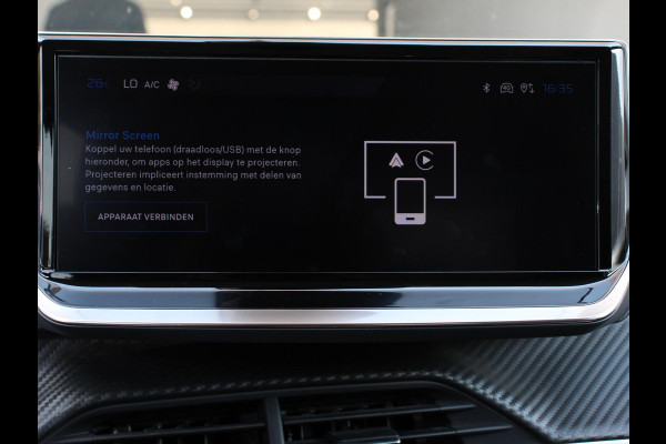 Peugeot 208 Hybrid 100 Automaat Allure Navigatie Apple Carplay/ Android Auto Camera Parkeersensoren Adaptive Cruise Control Stoelverwarming Ledverlichting Climate control