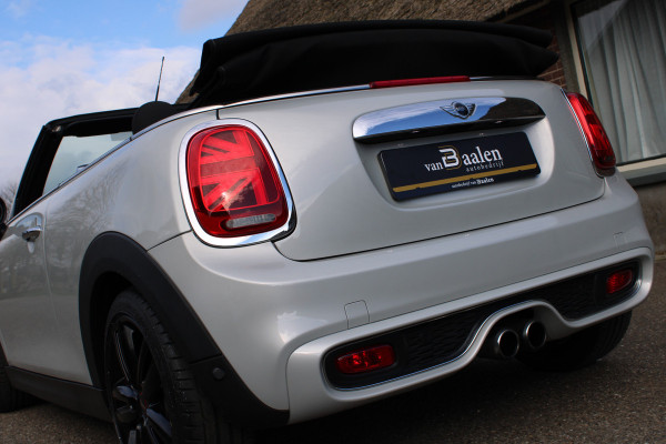 MINI Cabrio 2.0 Cooper S 192Pk JCW AUTOMAAT XENON UNION JACK NAVI ECC 96000KM!!!