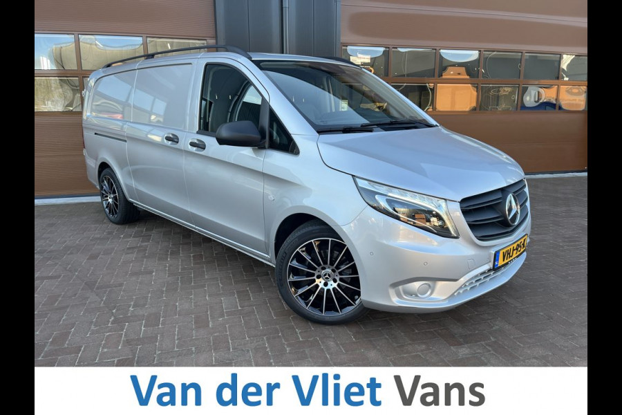 Mercedes-Benz Vito 116 CDI 164pk E6 Extra Lang Lease €442 p/m, Leder, Led, Airco, Navi+Camera, PDC V+A, 19 inch LMV, Onderhoudshistorie aanwezig