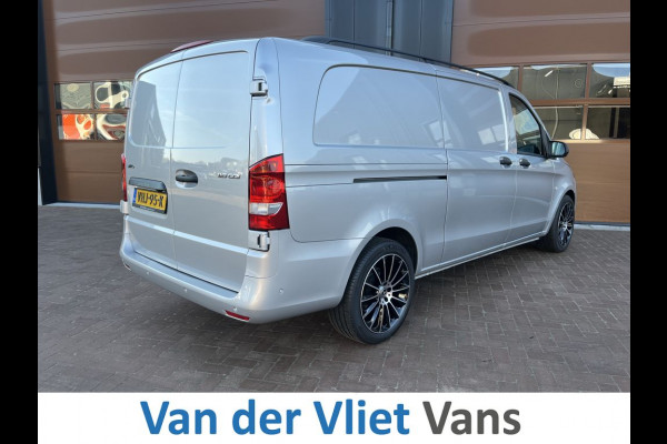 Mercedes-Benz Vito 116 CDI 164pk E6 Extra Lang Lease €442 p/m, Leder, Led, Airco, Navi+Camera, PDC V+A, 19 inch LMV, Onderhoudshistorie aanwezig