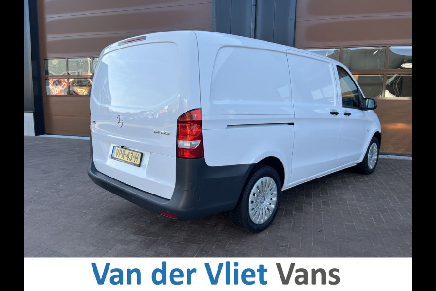 Mercedes-Benz Vito 114 CDI E6 Automaat Lang BPM Vrij! Lease €383/m, Aluca inrichting, Airco, Carplay, PDC V+A, Onderhoudshistorie aanwezig