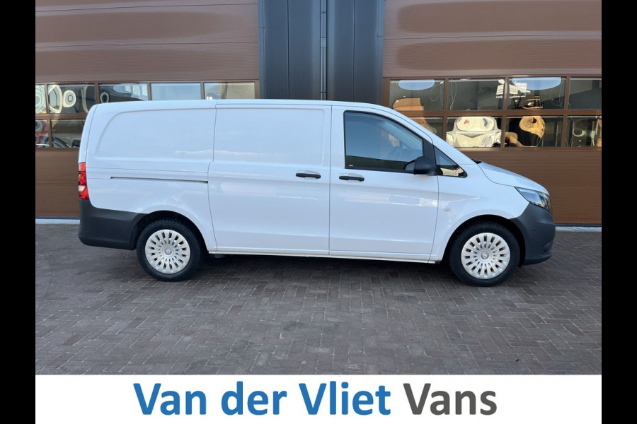 Mercedes-Benz Vito 114 CDI E6 Automaat Lang BPM Vrij! Lease €383/m, Aluca inrichting, Airco, Carplay, PDC V+A, Onderhoudshistorie aanwezig