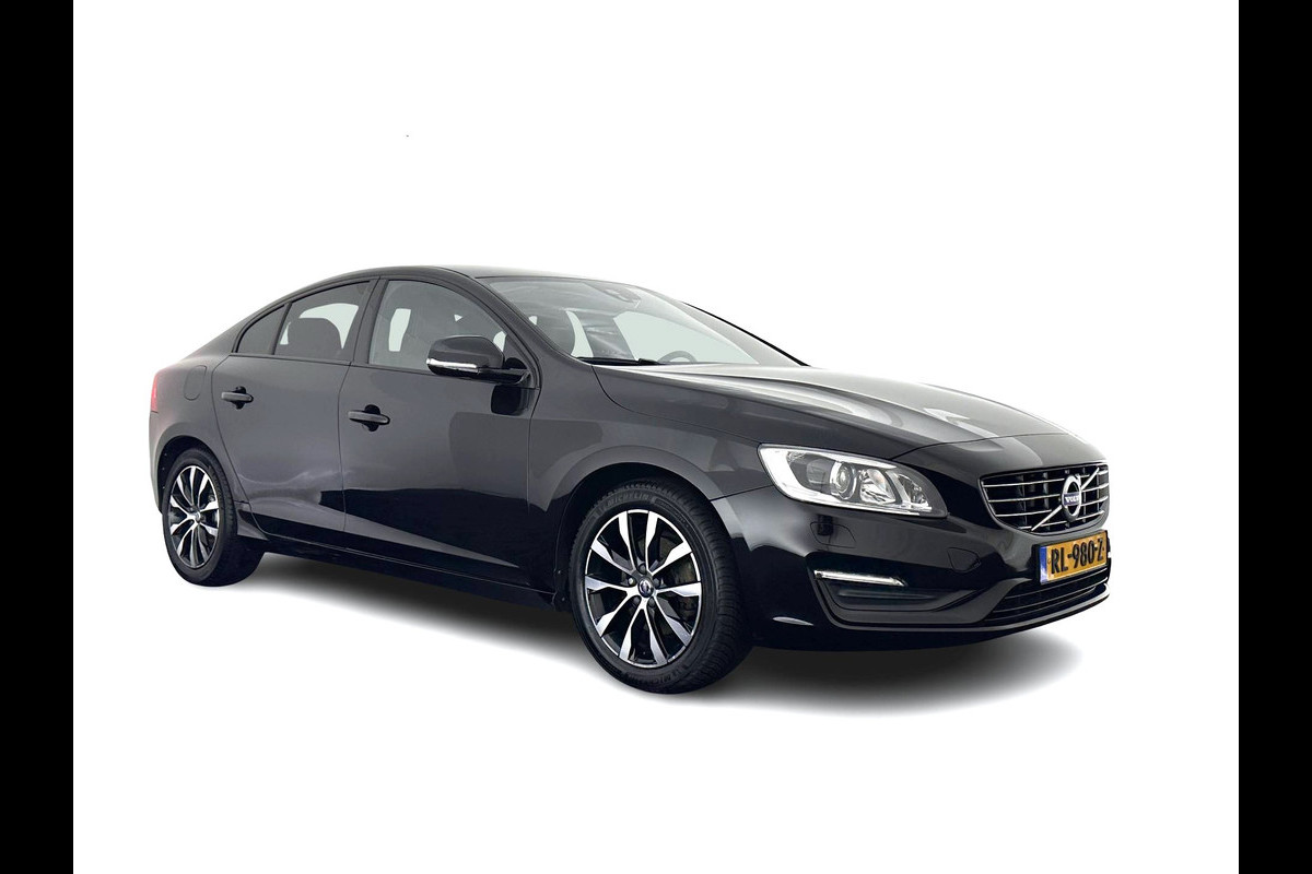 Volvo S60 2.0 D3 Polar+ Dynamic (INCL-BTW) *LEATHER | XENON | NAVI-FULLMAP | HEATED-SPORTSEATS | PRIVACYGLASS | ECC | PDC | CRUISE | TOWBAR | 17''ALU*