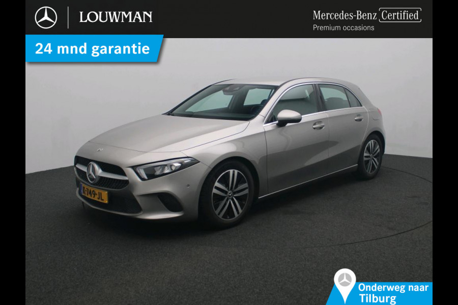 Mercedes-Benz A-Klasse 180 Business Solution Luxury Ledkoplampen | Sfeerverlichting | Stoelverwarming | Parkeerpakket met achteruitrijcamera. Inclusief 48 maanden MB Certified garantie voor Europa.