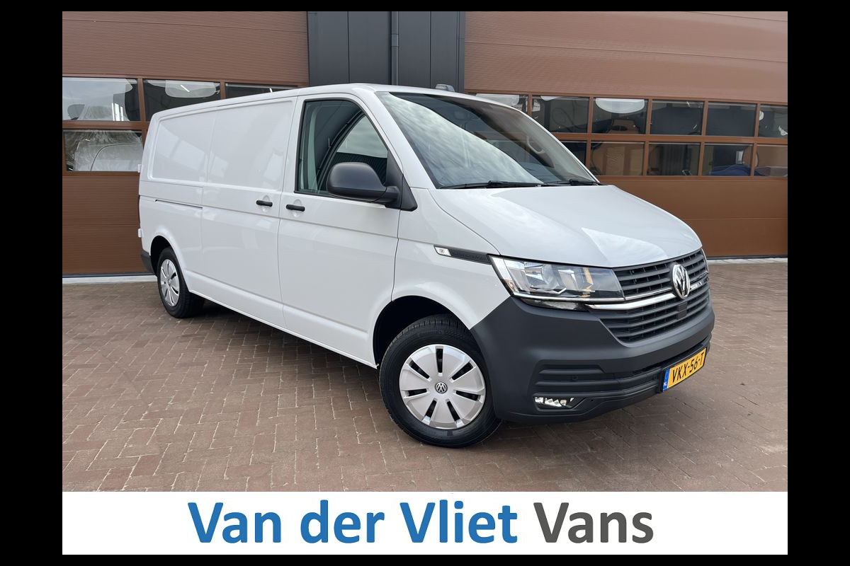 Volkswagen Transporter T6.1 2.0 TDI 150pk E6 L2 Lease €366 p/m, Airco, Navi, PDC, Sortimo inrichting, Trekhaak, Volledig onderhoudshistorie aanwezig