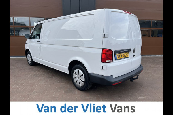 Volkswagen Transporter T6.1 2.0 TDI 150pk E6 L2 Lease €366 p/m, Airco, Navi, PDC, Sortimo inrichting, Trekhaak, Volledig onderhoudshistorie aanwezig