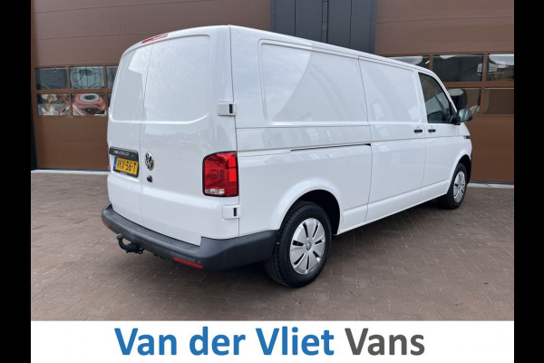 Volkswagen Transporter T6.1 2.0 TDI 150pk E6 L2 Lease €366 p/m, Airco, Navi, PDC, Sortimo inrichting, Trekhaak, Volledig onderhoudshistorie aanwezig