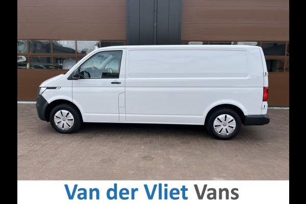 Volkswagen Transporter T6.1 2.0 TDI 150pk E6 L2 Lease €366 p/m, Airco, Navi, PDC, Sortimo inrichting, Trekhaak, Volledig onderhoudshistorie aanwezig
