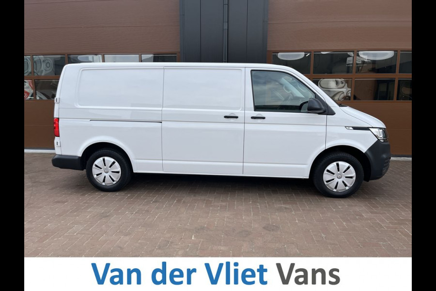 Volkswagen Transporter T6.1 2.0 TDI 150pk E6 L2 Lease €366 p/m, Airco, Navi, PDC, Sortimo inrichting, Trekhaak, Volledig onderhoudshistorie aanwezig