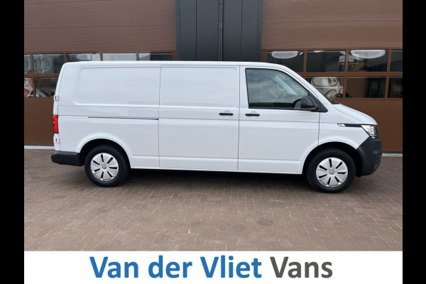 Volkswagen Transporter T6.1 2.0 TDI 150pk E6 L2 Lease €366 p/m, Airco, Navi, PDC, Sortimo inrichting, Trekhaak, Volledig onderhoudshistorie aanwezig
