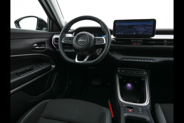 Jeep Avenger Summit 54 kWh [ 3-Fase ] {SOH-95%} (INCL-BTW) *HEATPUMP | LEATHER-MICROFIBRE | FULL-LED | ADAPTIVE-CRUISE | BLIND-SPOT | CAMERA | DIGI-COCKPIT | NAVI-FULLMAP | HEATED-COMFORTSEATS | ECC | AMBIENT-LIGHT | PDC | CARPLAY | CRUISE