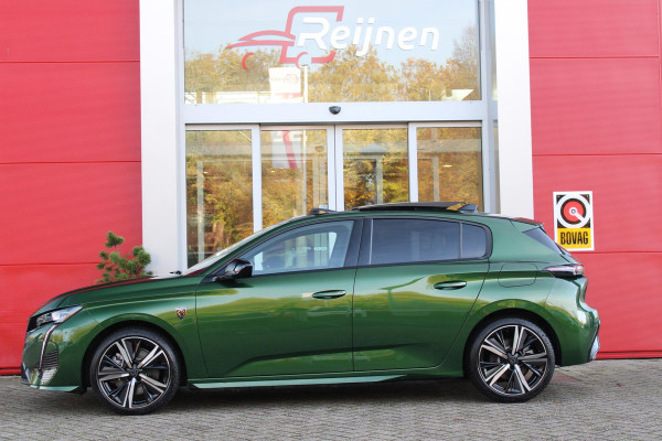 Peugeot 308 1.6 HYbrid 225PK AUTOMAAT GT PACK BUSINESS | PANO DAK | FOCAL AUDIO | FULL LED KOPLAMPEN | MASSAGE STOELEN | STOEL/STUUR VERW. | NAVIGATIE | CAMERA | ADAPTIVE CRUISE | DODEHOEK BEWAKING | DRAADLOZE TELEFOONLADER | KEYLESS ENTRY |