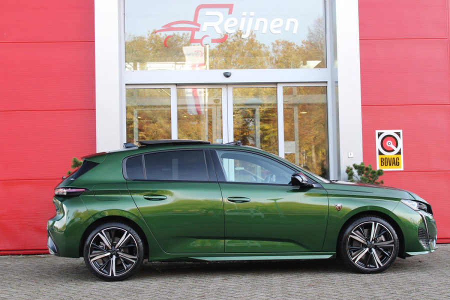 Peugeot 308 1.6 HYbrid 225PK AUTOMAAT GT PACK BUSINESS | PANO DAK | FOCAL AUDIO | FULL LED KOPLAMPEN | MASSAGE STOELEN | STOEL/STUUR VERW. | NAVIGATIE | CAMERA | ADAPTIVE CRUISE | DODEHOEK BEWAKING | DRAADLOZE TELEFOONLADER | KEYLESS ENTRY |