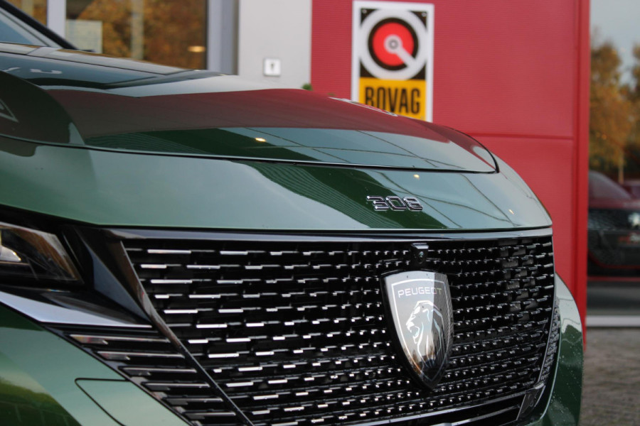 Peugeot 308 1.6 HYbrid 225PK AUTOMAAT GT PACK BUSINESS | PANO DAK | FOCAL AUDIO | FULL LED KOPLAMPEN | MASSAGE STOELEN | STOEL/STUUR VERW. | NAVIGATIE | CAMERA | ADAPTIVE CRUISE | DODEHOEK BEWAKING | DRAADLOZE TELEFOONLADER | KEYLESS ENTRY |