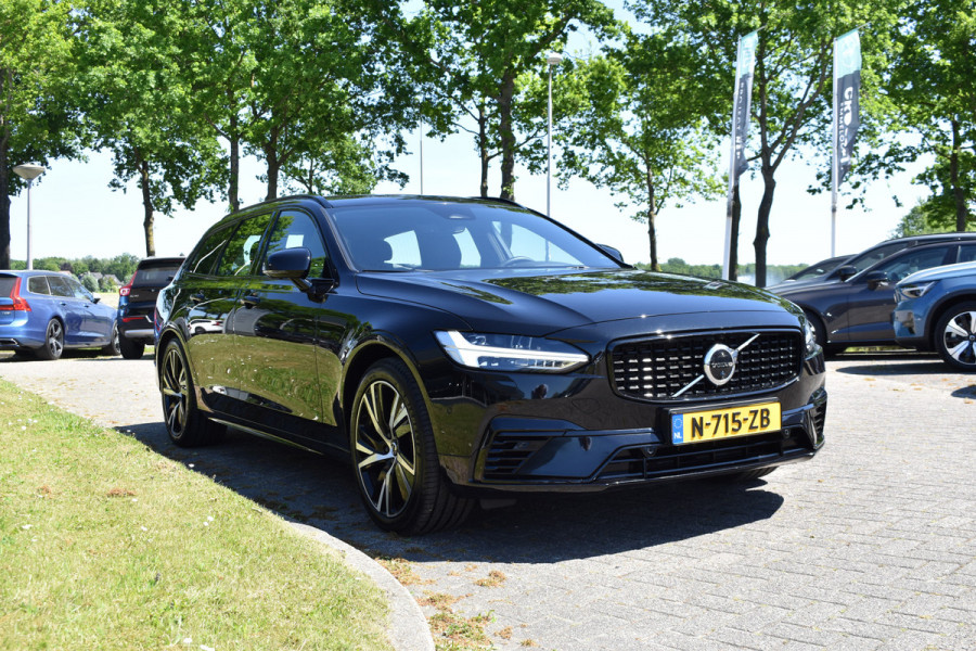 Volvo V90 T8 390PK AWD Inscription Exclusive | Trekhaak | Luchtvering | H&K | ACC | Panodak