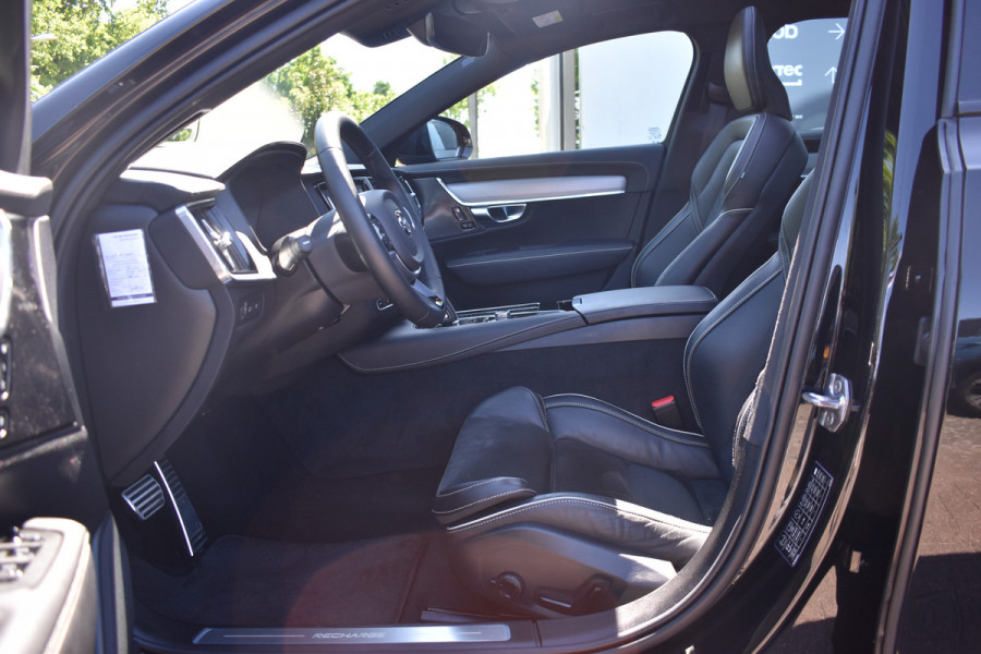 Volvo V90 T8 390PK AWD Inscription Exclusive | Trekhaak | Luchtvering | H&K | ACC | Panodak