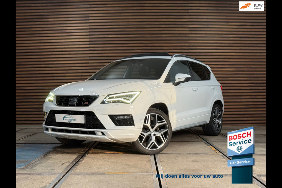 Seat Ateca 2.0 TSI FR 4DRIVE | Pano | Parkeerstuurassistent met Top View | Leder Pakket | Ambient | Exclusive Performance velgen |