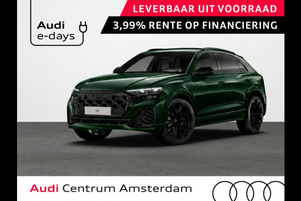 Audi Q8 Pro Line S 55 TFSI e 394 pk | Midnight emerald green | Glazen panoramadak | Bang & Olufsen Premium 3D | Sportstoelen plus voorin |