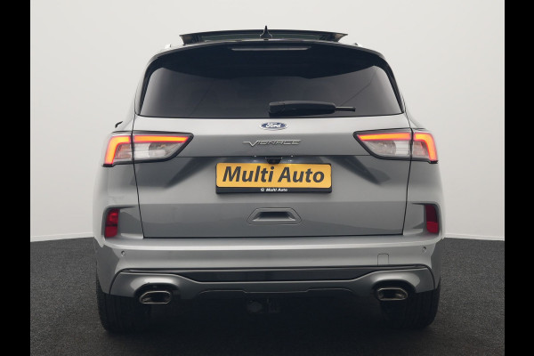 Ford Kuga 2.5 Vignale Plug In Hybrid 225pk Dealer O.H. PHEV | Trekhaak Afn. | Panodak | Head Up | 360 Camera | Bang & Olufsen | Lederen Sportstoelen Memory & Verwarmd | Keyless | Stuur Verwarmd | Blis | Virtual | Navigatie | DAB |