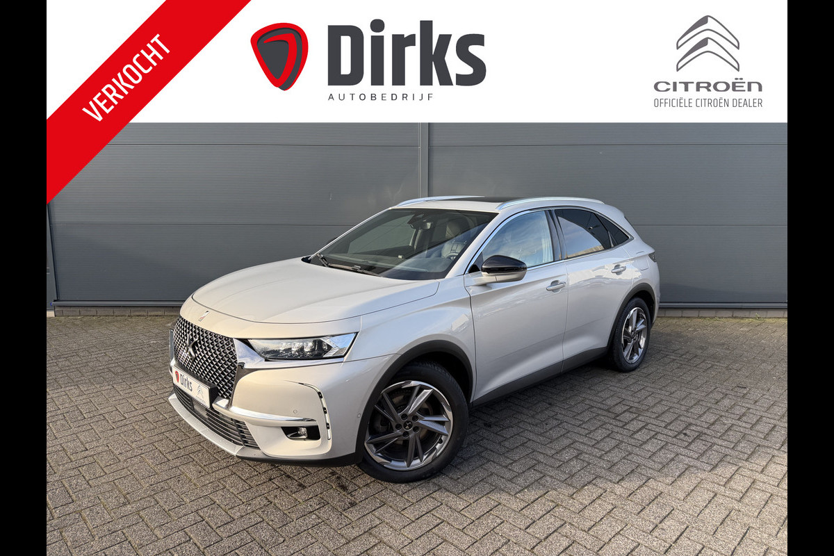 DS Ds 7 Crossback 300pk 4x4 Opera (Elektrisch Schuifdak - Trekhaak - Elektrische Klep - Leder incl verwarming/koeling/massage/geheugen - DS LED -