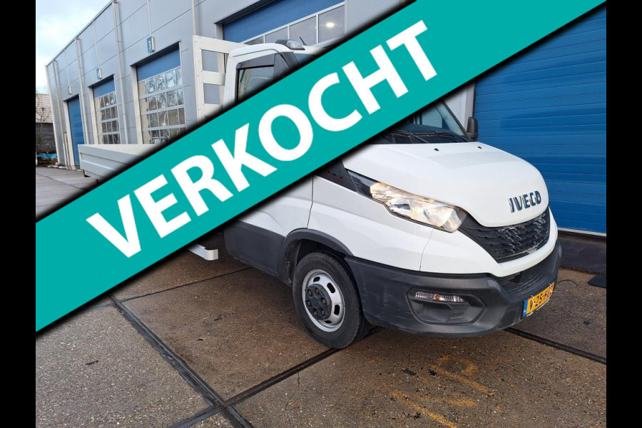 Iveco 35C16 3.0 motor - Open laadbak - Pick up met zijborden