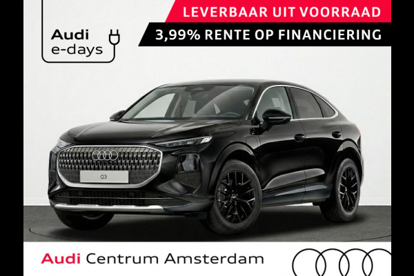 Audi Q3 Sportback Advanced edition e-hybrid 272 pk | Techniek pakket | Ambiente verlichting | Bagagenet | Privacy glas |