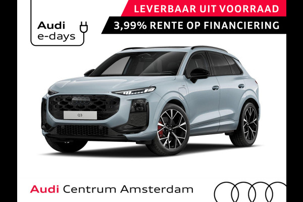 Audi Q3 S edition e-hybrid 272 pk | MMI experience pro | Glazen panoramadak | Techniekpakket pro | OLED achterlichten |