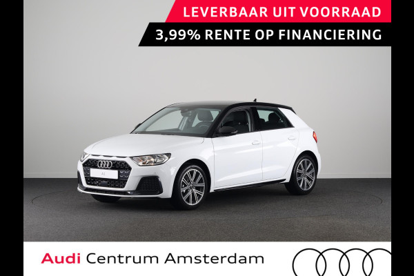 Audi A1 Sportback Advanced edition 25 TFSI 95 pk | Ambient verlichting | Stuur afgevlakt | Buitenspiegels inklapbaar | Zwart dak |