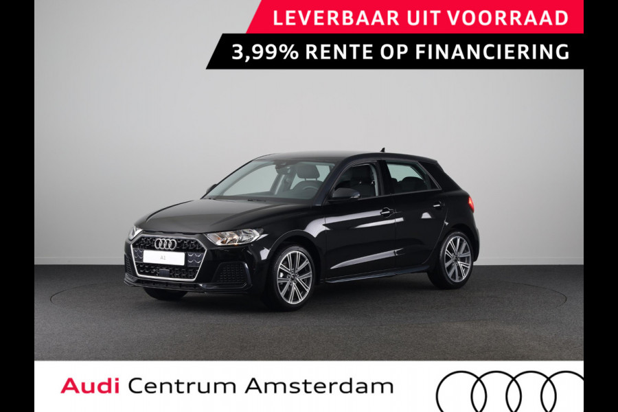 Audi A1 Sportback Advanced edition 25 TFSI 95 pk | Ledlampen voor en achter | Sportstoelen voor | Ambient verlichting | Buiten spiegels inklapbaar |