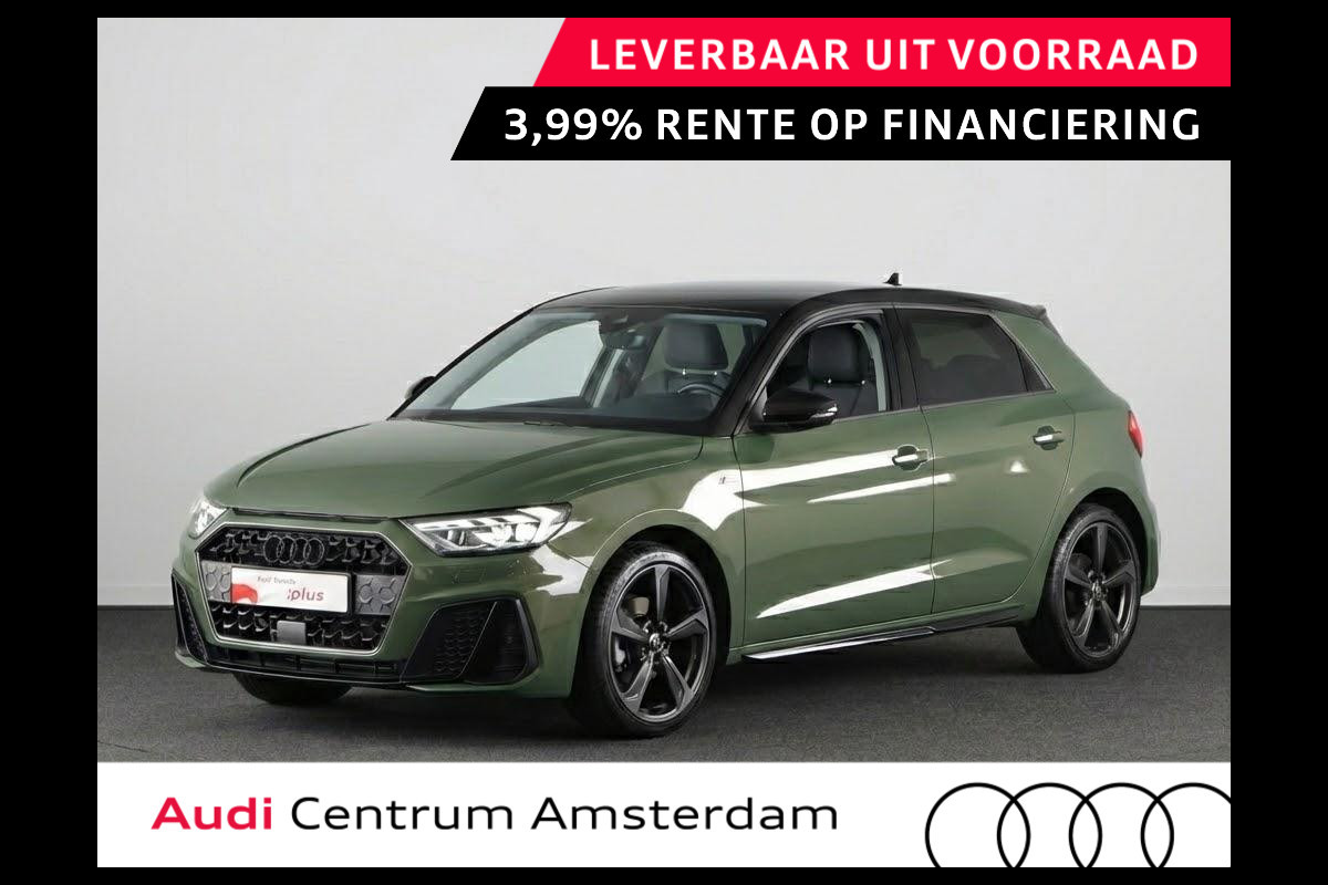 Audi A1 Sportback S edition 25 TFSI 95 pk | Ambient verlichting | Ledlampen voor en achter | Zwart dak | Buitenspiegels inklapbaar |