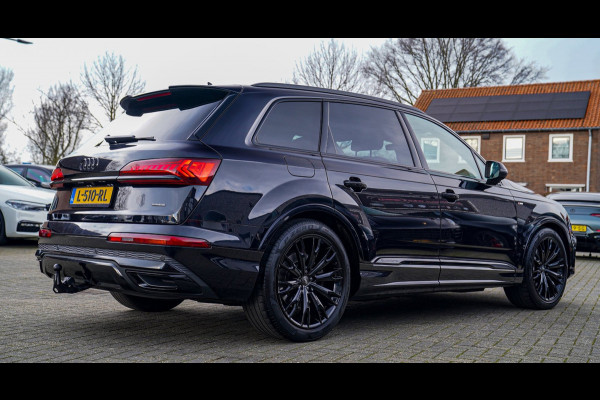 Audi Q7 55 TFSI e quattro Pro Line S | SOH 98,2% | Dubbel S-line | Elektrisch trekhaak | Luchtvering | Camera | Audi Pre Sense