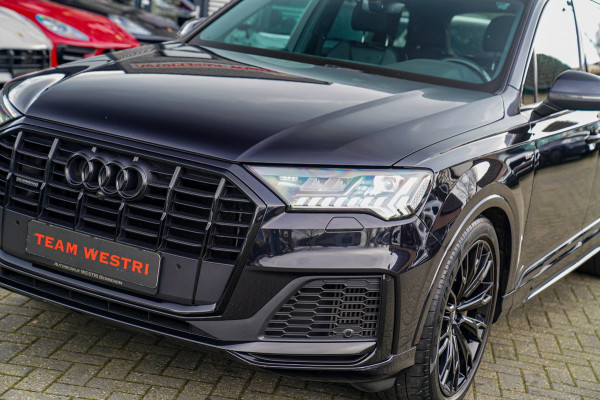 Audi Q7 55 TFSI e quattro Pro Line S | SOH 98,2% | Dubbel S-line | Elektrisch trekhaak | Luchtvering | Camera | Audi Pre Sense