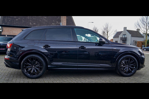 Audi Q7 55 TFSI e quattro Pro Line S | SOH 98,2% | Dubbel S-line | Elektrisch trekhaak | Luchtvering | Camera | Audi Pre Sense