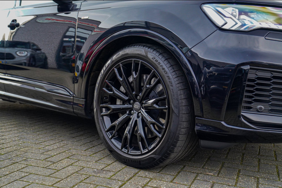Audi Q7 55 TFSI e quattro Pro Line S | SOH 98,2% | Dubbel S-line | Elektrisch trekhaak | Luchtvering | Camera | Audi Pre Sense