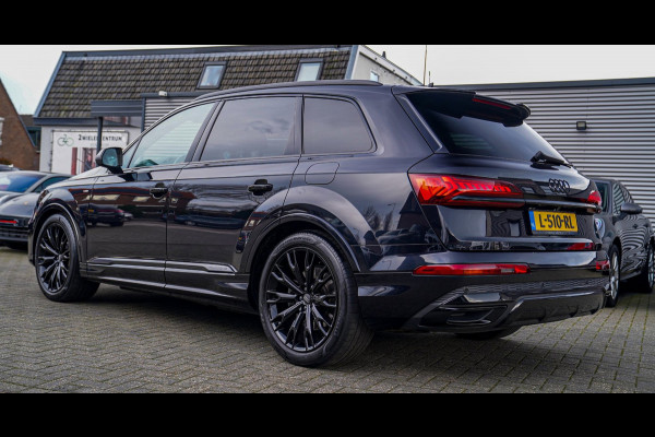 Audi Q7 55 TFSI e quattro Pro Line S | SOH 98,2% | Dubbel S-line | Elektrisch trekhaak | Luchtvering | Camera | Audi Pre Sense