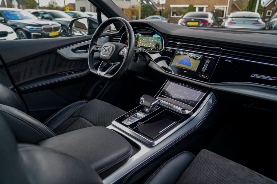 Audi Q7 55 TFSI e quattro Pro Line S | SOH 98,2% | Dubbel S-line | Elektrisch trekhaak | Luchtvering | Camera | Audi Pre Sense