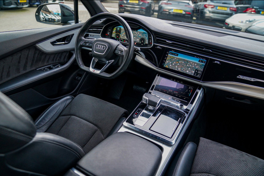 Audi Q7 55 TFSI e quattro Pro Line S | SOH 98,2% | Dubbel S-line | Elektrisch trekhaak | Luchtvering | Camera | Audi Pre Sense