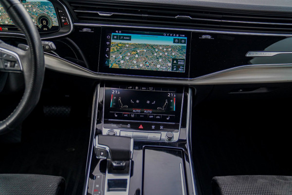Audi Q7 55 TFSI e quattro Pro Line S | SOH 98,2% | Dubbel S-line | Elektrisch trekhaak | Luchtvering | Camera | Audi Pre Sense