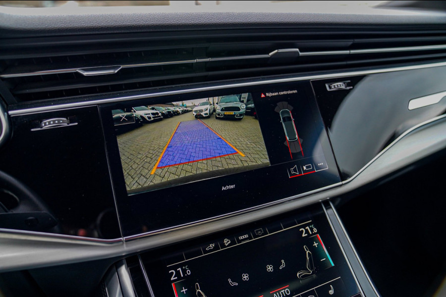 Audi Q7 55 TFSI e quattro Pro Line S | SOH 98,2% | Dubbel S-line | Elektrisch trekhaak | Luchtvering | Camera | Audi Pre Sense