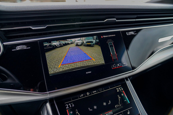 Audi Q7 55 TFSI e quattro Pro Line S | SOH 98,2% | Dubbel S-line | Elektrisch trekhaak | Luchtvering | Camera | Audi Pre Sense