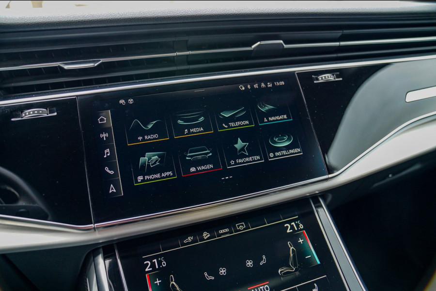 Audi Q7 55 TFSI e quattro Pro Line S | SOH 98,2% | Dubbel S-line | Elektrisch trekhaak | Luchtvering | Camera | Audi Pre Sense