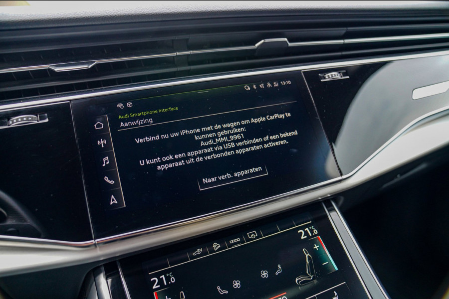 Audi Q7 55 TFSI e quattro Pro Line S | SOH 98,2% | Dubbel S-line | Elektrisch trekhaak | Luchtvering | Camera | Audi Pre Sense