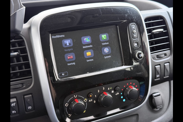 Opel Vivaro D126PK Dubbele Cabine 5-Persoons L2H1 Euro 6 Trekhaak Camera Navi Airco Cruise Control Pdc 1.6CDTI Betonplex Vloer Schuifdeur Achterdeuren Regen-Lichtsensor 1e Eigenaar Origineel Nederlandse Auto Dealeronderhouden 2.000kg trekvermogen